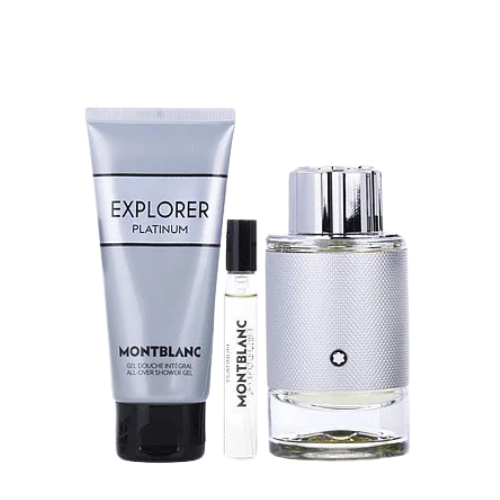 Montblanc Explorer Platinum Eau de Parfum 3pc Set