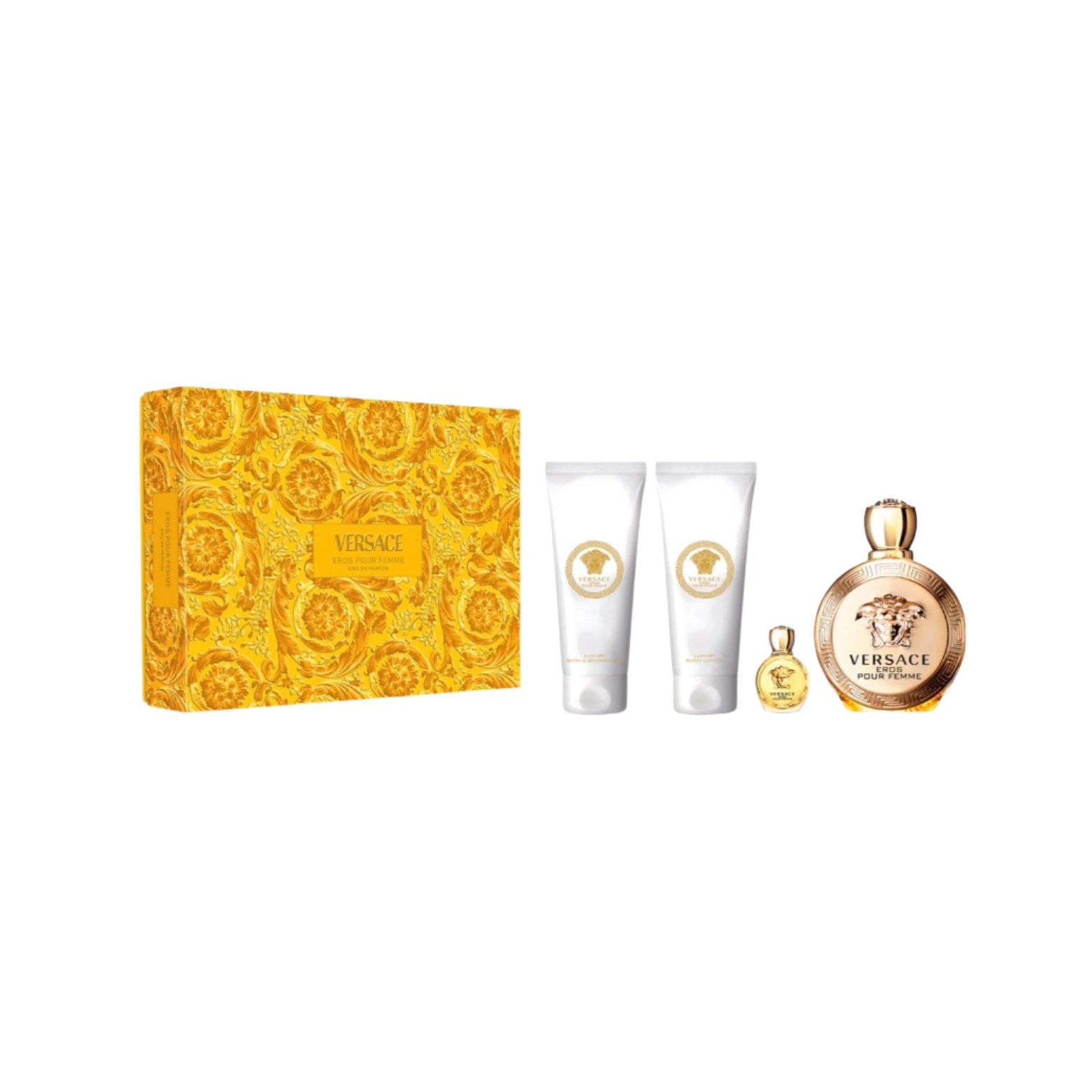 Versace Eros Pour Femme Eau de Parfum 4pc Set – No Excuses Fragrances