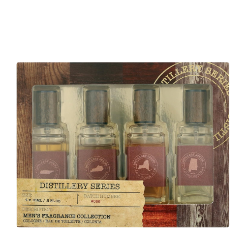 Distillery Series Assorted Cologne Set 4pc