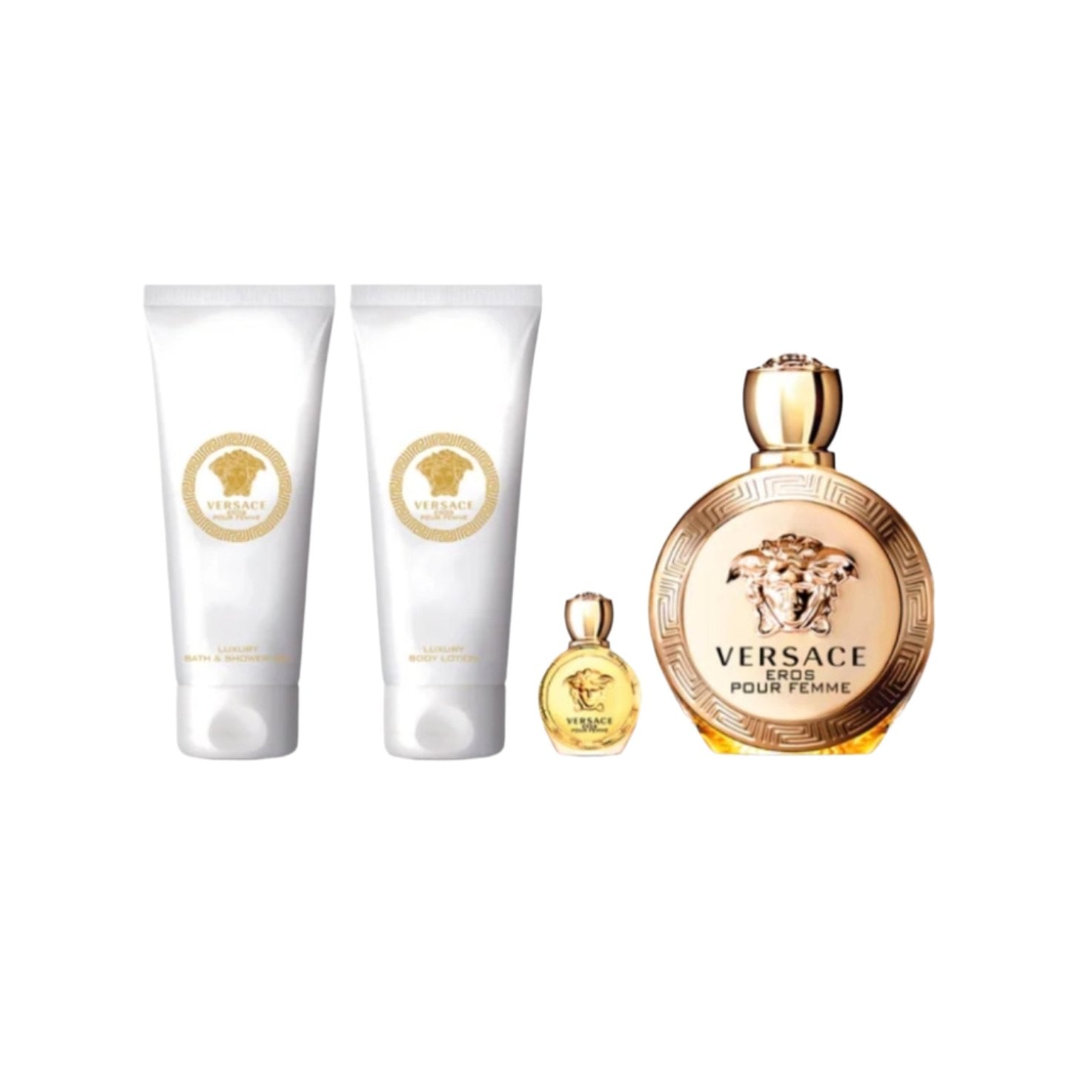 Versace Eros Pour Femme Eau de Parfum 4pc Set – No Excuses Fragrances