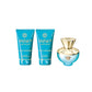 Versace Dylan Turquoise Eau de Toilette 3pc Set